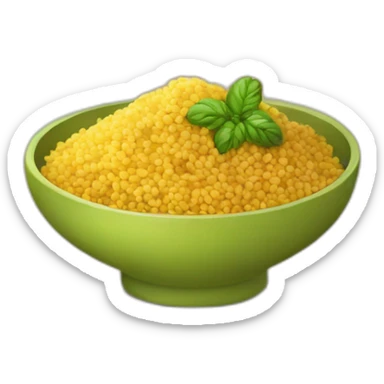 Couscous avec légumes sticker