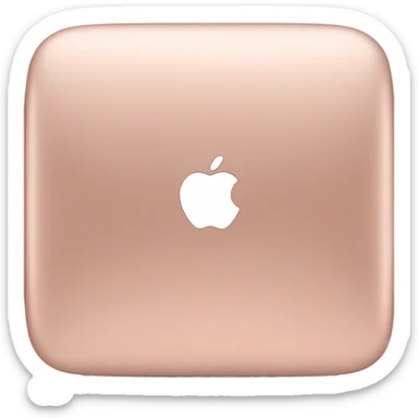 Rose Gold macbook sticker
