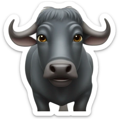 Water buffalo sticker