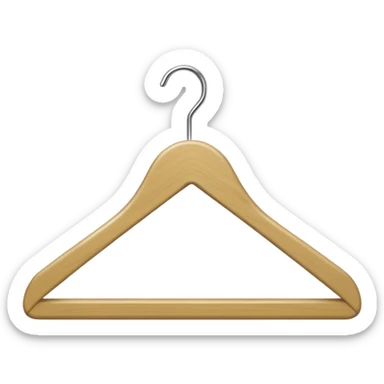 pale olive hanger sticker