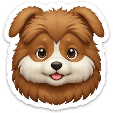 Puppy sticker