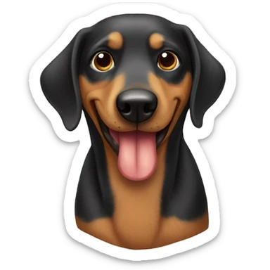 Perro salchicha  sticker