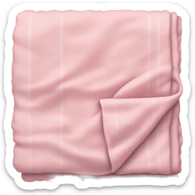 Light pink blanket sticker