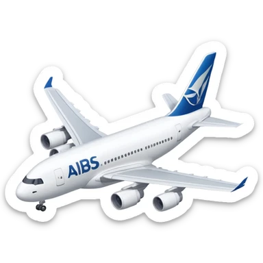 and now i want a Airbus A318 with no livery but just a plane sticker