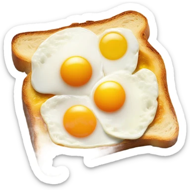 Sunny side bread sticker