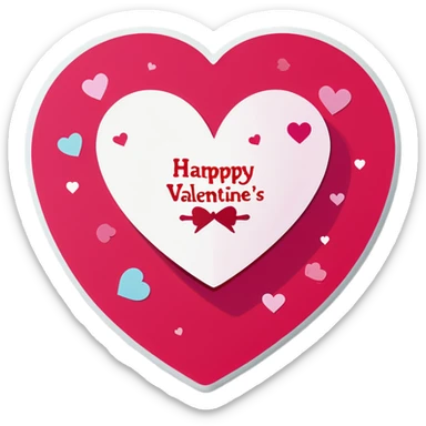 Valentine’s Day sticker