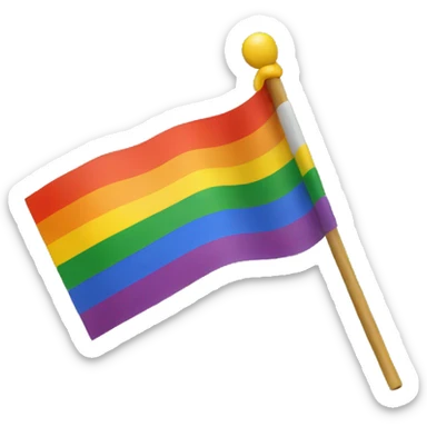 lgbt flag ukraine sticker