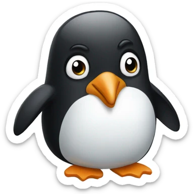 Penguin sticker