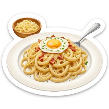 Pasta carbonara  sticker