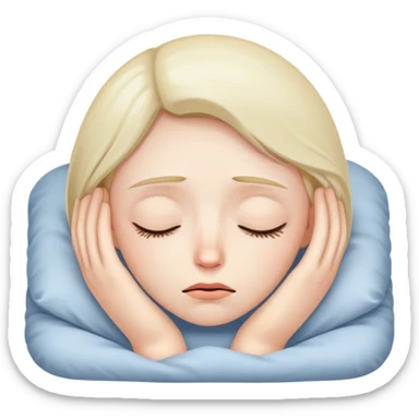 sleep deprived  sticker