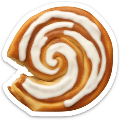 cinnamon roll sticker