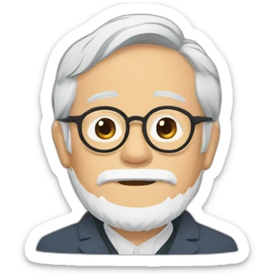 hayao miyazaki sticker