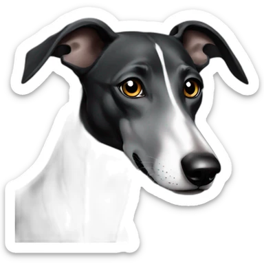 Black Greyhound sticker