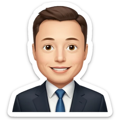 Elon musk sticker