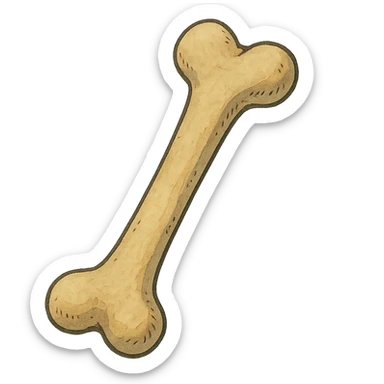 ghibli style bone sticker