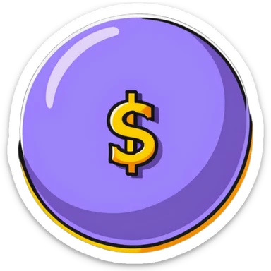 Divine Orb currency from Path of Exile 2 sticker