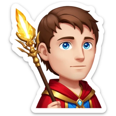 Crimson Spellbinder sticker