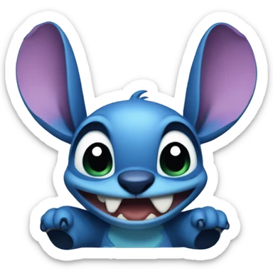 Stitch sticker