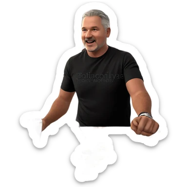 friends enjoying drinks at bar sticker