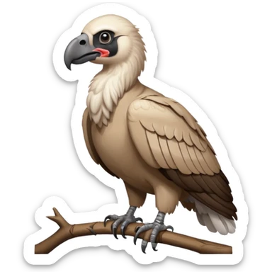 Cape vulture sticker