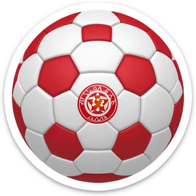 Do a wydad logo in emoji sticker