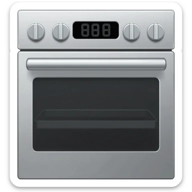 Oven sticker