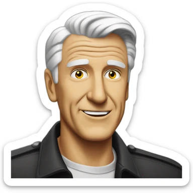 Leslie Nielsen sticker
