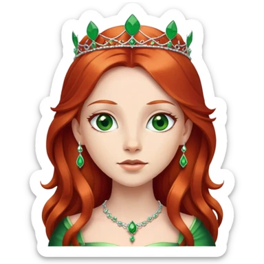 irish princess sticker