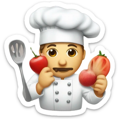 Chef's kiss and Workday symbol sticker