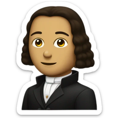 Mona Lisa as James bond sticker