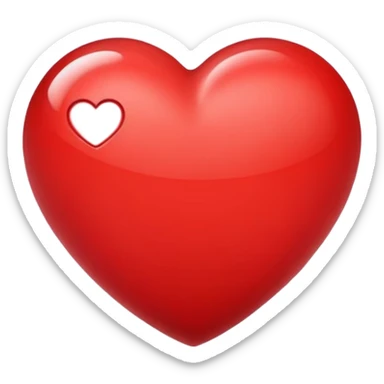 Replace the phone with a heart sticker