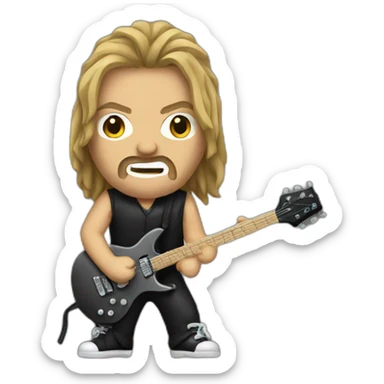 Metallica band sticker