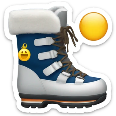 Moon boots  sticker