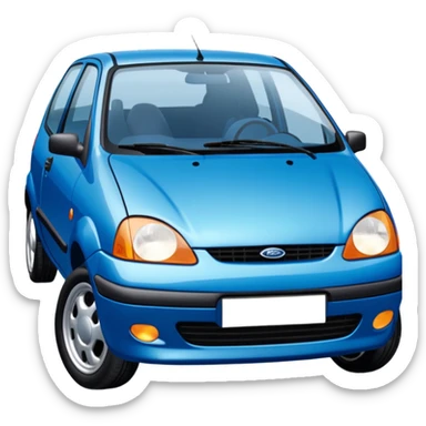 Ford fiesta 1998 MK4 compact sticker