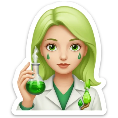 Gir trying to poison me her name is denisa george sticker