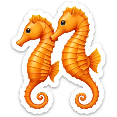 seahorse emoji sticker