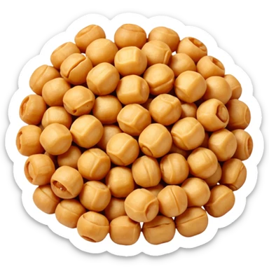 roasted chickpea sticker