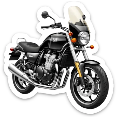 Honda cb1300 super four iPhone style emoji sticker
