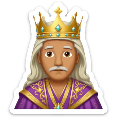 old king Solomon sticker