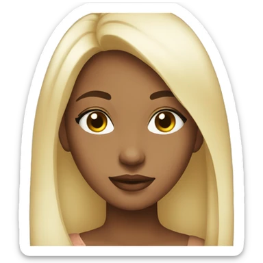 the most beautiful girl ever sticker