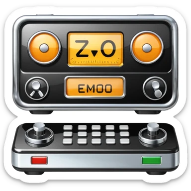 Retro Electronics sticker