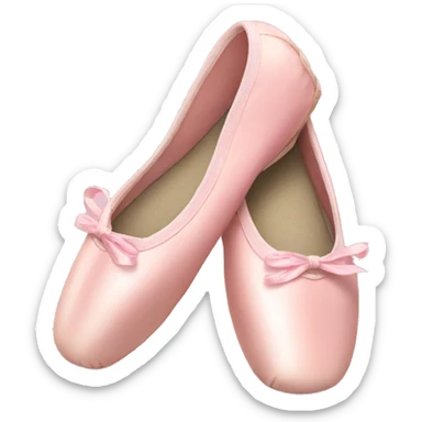ballet shoes sticker