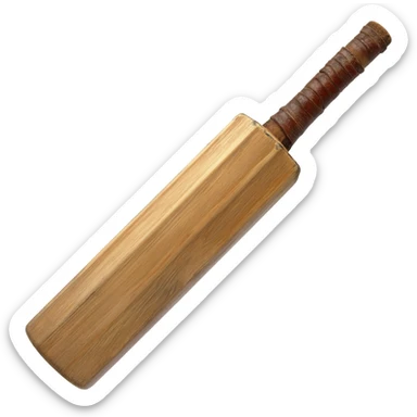 Cricket bat sticker