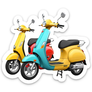 Scooters sticker