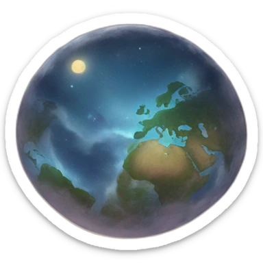 End of the world sticker