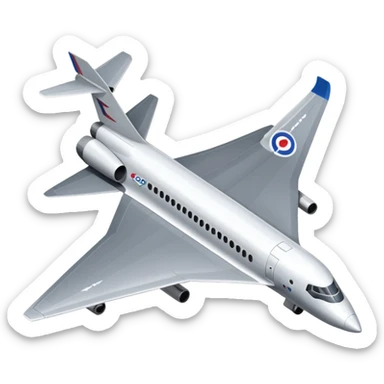 now i want a Concorde Ponchi Airlines (gray colored) sticker