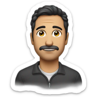 Eduardo manos yijeras sticker