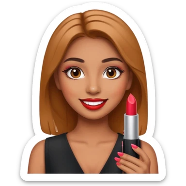 Influencer girl sticker