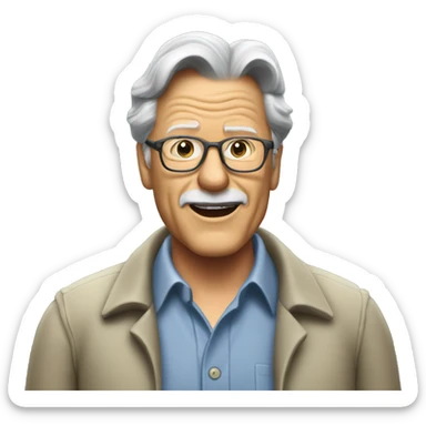 John Hammond saying "Welcome to Jurassic Park" sticker