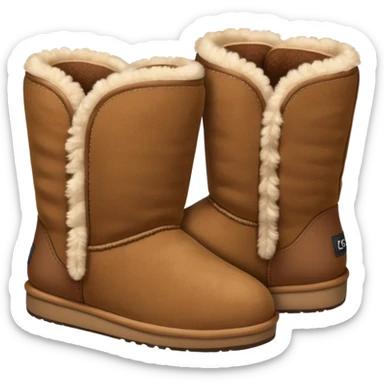 Give me some uggs and make them small a tiny bit smaller sticker